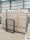 Building Construction Indoor Crystal Wood Natural Marble Slabs Loading Tile