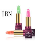 6 Color Temperature Changed Crystal Gold Foil Flower Jelly Lipstick