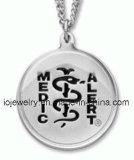 Medical Symbol Jewelry Etched Pendant
