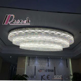 New Design Residential LED Crystal Ceiling Lamp for Lobby