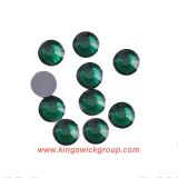 Emerald Shining Strass Hotfix Flat Back Rhinestone Strong Glue Hot-Fix Crystal in Bulk for Decoration