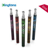 Stainless Steel with Crystal LED Cap 800 Puffs Colored Smoke Cigarette