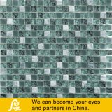 Crystal Glass Mosaic Mix with Stone and Frosted Glass