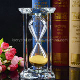 Heart Shape Crystal Hourglass for Souvenir or Holiday Gifts Birthday Gift