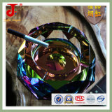 Black Crystal Glass Ashtray (JD-CA-204)