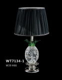 Black Shade Crystal Decorative Reading Table Lamp (WT7134-1)