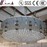 European Lobby Decorative Clear Crystal Round Chandelier for Hotel
