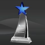 Aqua Star Crystal Award (MPI-CR-A1049BU-10)