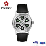 Fashion Men Luxury Wristwatch Genuine Leather Strap Watches for Men