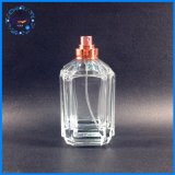 Hot Selling Fashion 100ml Clear Square Perfume Bottle