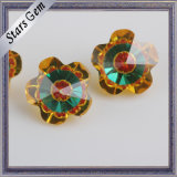 Mixed Color Flower Shape Cubic Zirconia for Jewelry
