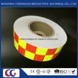 Wholesale Two Colors Grid Design PVC Reflective Material Tape