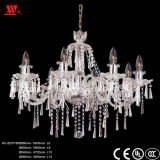 Crystal Chandelier with Glass Arms Wl-82077b