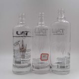 OEM Recycled Empty Vodka Rum Glass 500/700ml Wine Liquor Bottle