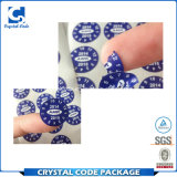 OEM Design Security Fragile Eggshell Label Sticker