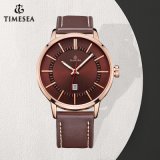 New Fashion Watch Genuine Leather Strap Watches Men Quartz Luxury Promotional Watches 72780