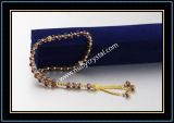 33PCS Nature Color Muslim Crystal Prayer Beads (K4)