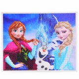 Factory Direct Wholesale Children DIY Crystal Oil Painting Photo Frame FK-101