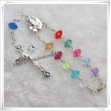 Plastic Bead One Decade Rosary, Rosary Bracelet (IO-CE055)