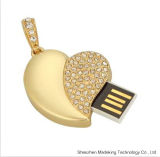 Popular Crystal Jewelry USB Flash Driveflash Memory with Heart Shape