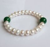 Fashion Stretched Freshwater Pearl Bracelet (EB1578)