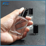 30ml Clear Perfume Bottle Crystal Glass with Black Sprayer