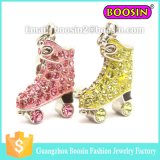 Spanish Roller Skate Crystal Jewelry Fashion Accessories #3765