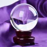 Solid Crystal Ball Home Decor Centerpiece Clear Glass Ball Craft Wholesale