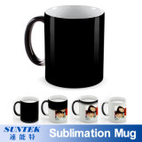 Sublimation Printing Blank Color Ceramic Changing Magic Mug