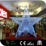 Christmas Shopping Mall Decorative 3D Star Lights