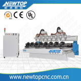 High Quality Multi Heads 4 Axis CNC Router