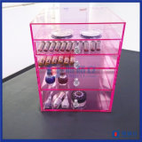 Clear Crystal Display Drawers Makeup Organizer Acrylic Cosmetic