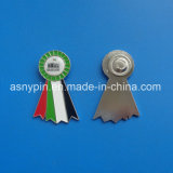 Metal Silver UAE Printing Sticker Badges Wholesale