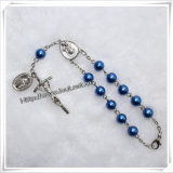 Glass Rosary, Religious Beads Rosary, Chain Rosary (IO-CE041)
