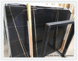 White, Black Marble Slabs for Floor and Wall Tile