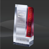Metro Red Line Crystal Award (JC-3110R, JC-3111R)