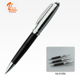 Silver Metal Ball Pen with Sticky Notes for Office Supplies