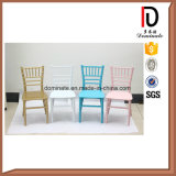 Modern Crystal Transparent Stacking Colorful Kids Children Tiffany Chair for Wedding Br-C145