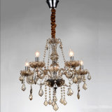 Very Useful Home Brown Crystal Chandelier Light Lamp for restaurant