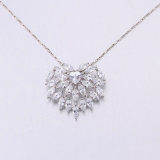 Sterling Silver 925 Fashion Jewellry Collar Colgante De Mujer Necklace