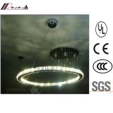 New Design Ring Crystal Pendant Lamp for Hotel Project