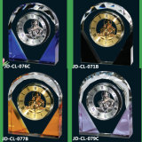 Roman Modern Mixed Colour Crystal Clock Gifts