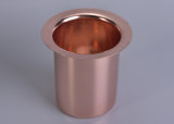 Rose Gold Stainless Steel Candle Vessel