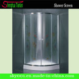Prefabricated CE Approved Sector Tempered Glass Shower Enclosure (TL-539)