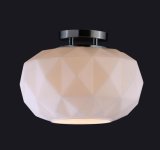 Modern High Quality Simple Glass Roon Ceiling Lamp (MX8710S-W)