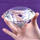 Crystal Diamond Paperweight Gift for Valentine's Day Wedding Decoration