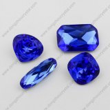 Sappire Color Point Back Crystal for Fashion Accessories (DZ)