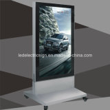 Free Standing LED Light Box with Double Face Advetising Display