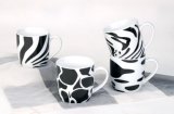 Classcial Black and White Ceramic Coffee Mug