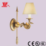 Wall Sconce with Fabric Shade